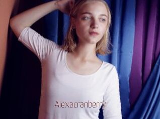 Alexacranberry