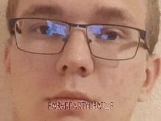 BABARPARTYCHAT18
