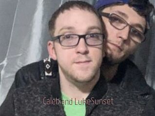 Caleb_and_LukeSunset