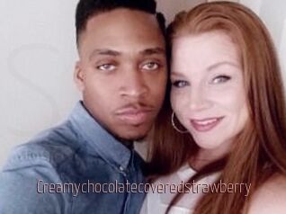 Creamychocolatecoveredstrawberry
