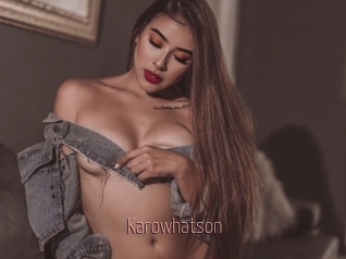 Karowhatson