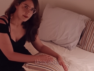 Unspeakable